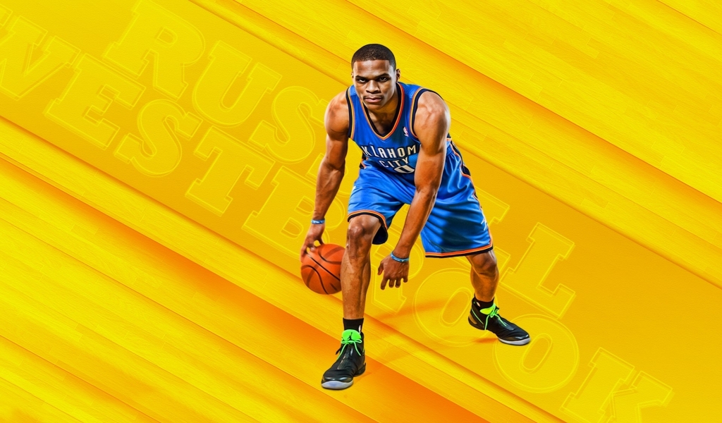 Russell Westbrook for 1024 x 600 widescreen resolution