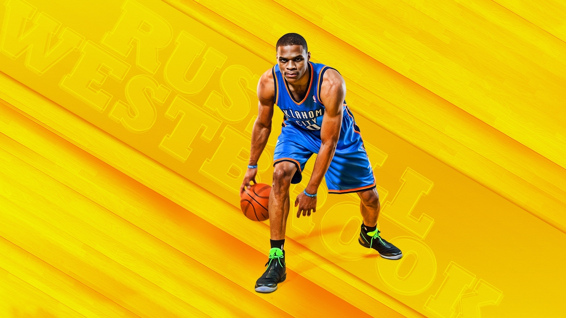 Russell Westbrook for 1920 x 1080 HDTV 1080p resolution