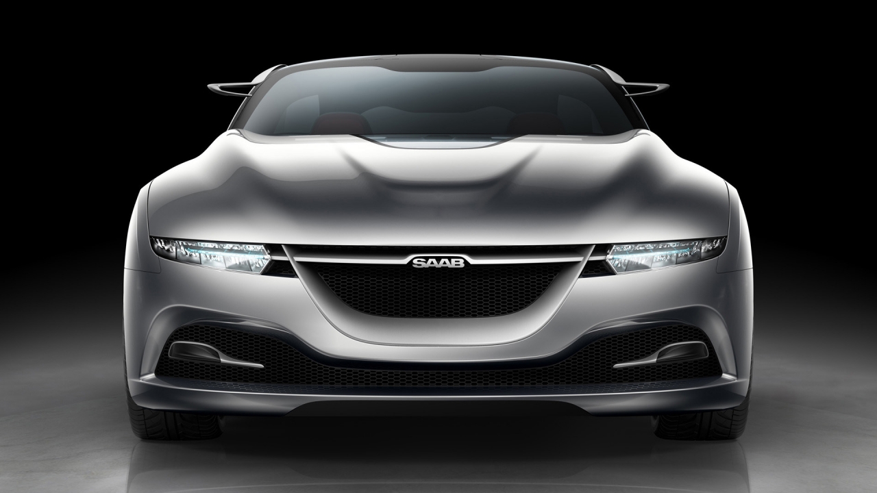 Saab PhoeniX Concept Front for 1280 x 720 HDTV 720p resolution