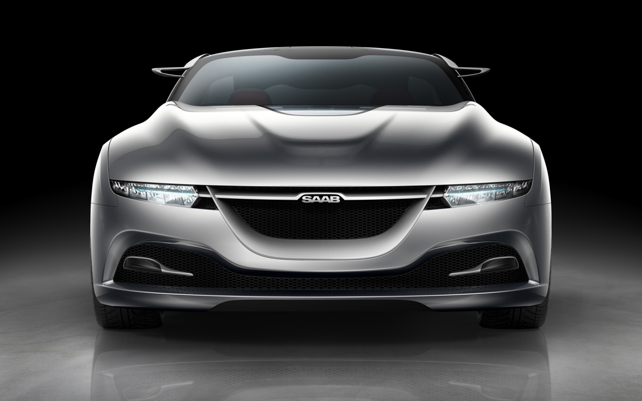 Saab PhoeniX Concept Front for 1280 x 800 widescreen resolution