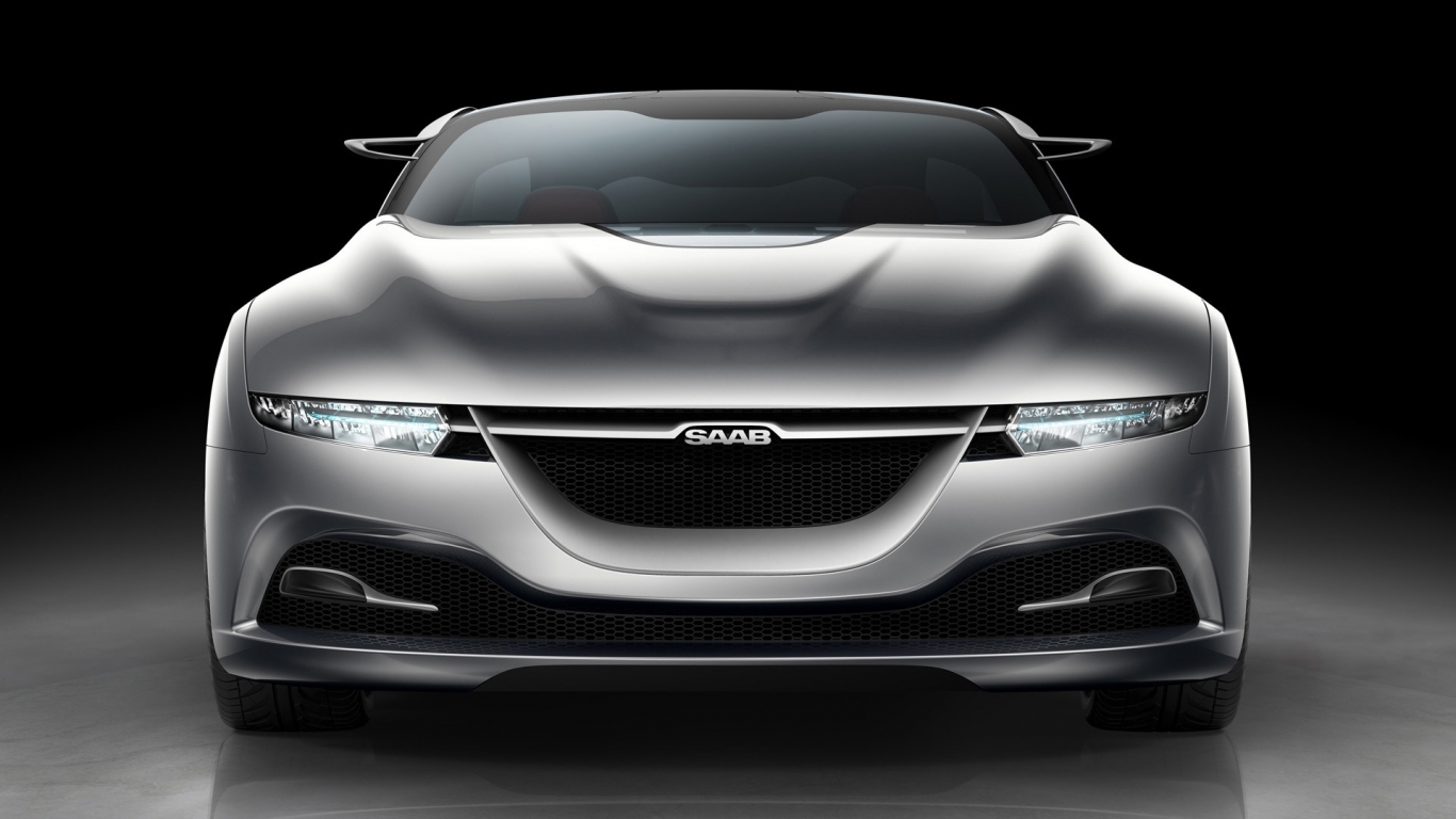 Saab PhoeniX Concept Front for 1366 x 768 HDTV resolution
