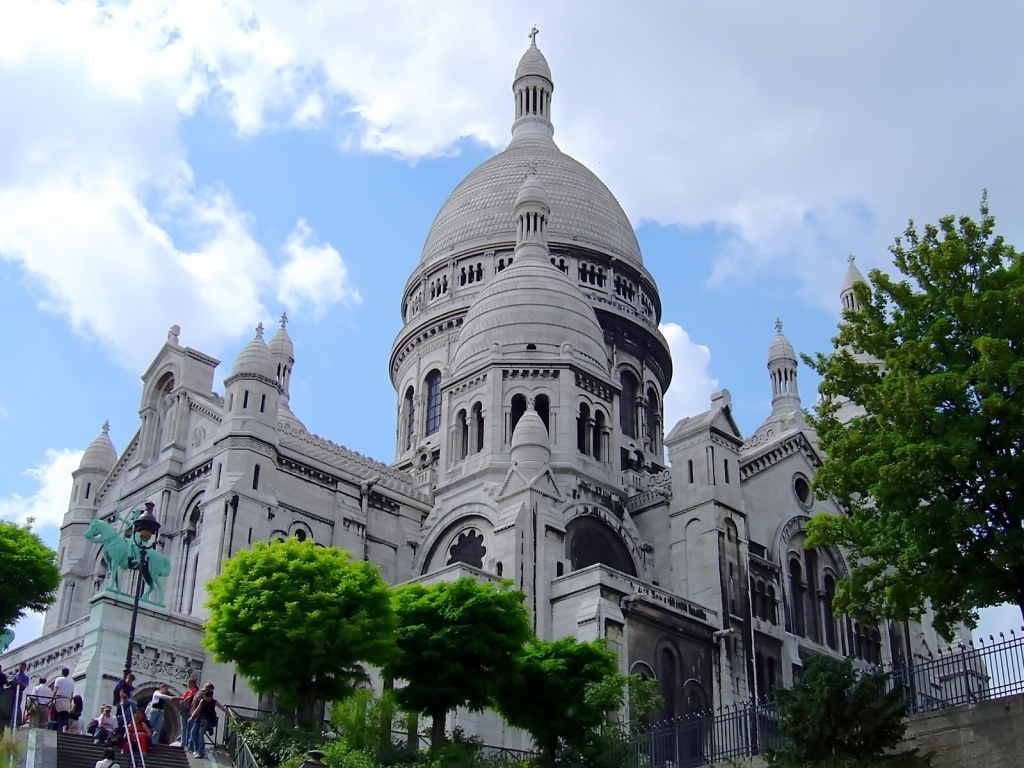 Sacre Coeur Paris for 1024 x 768 resolution