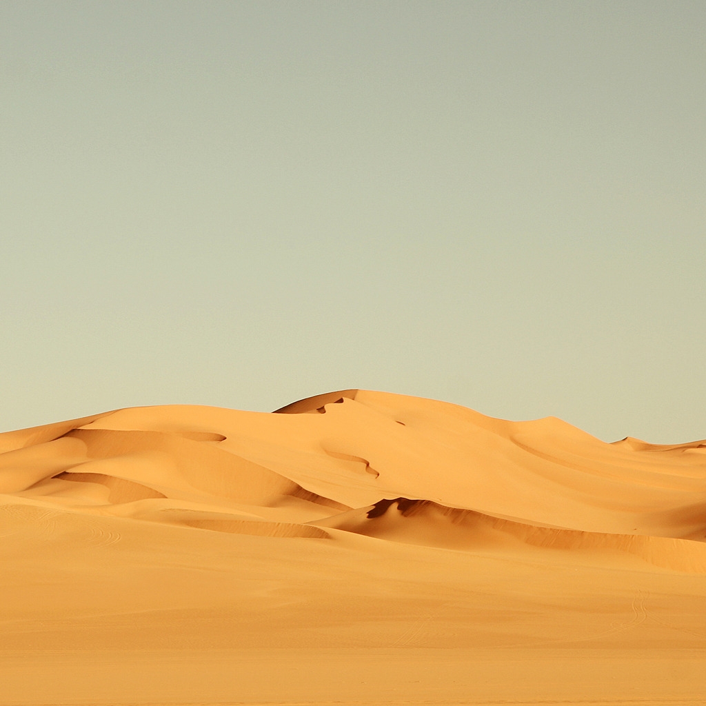 Sahara Desert for 1024 x 1024 iPad resolution