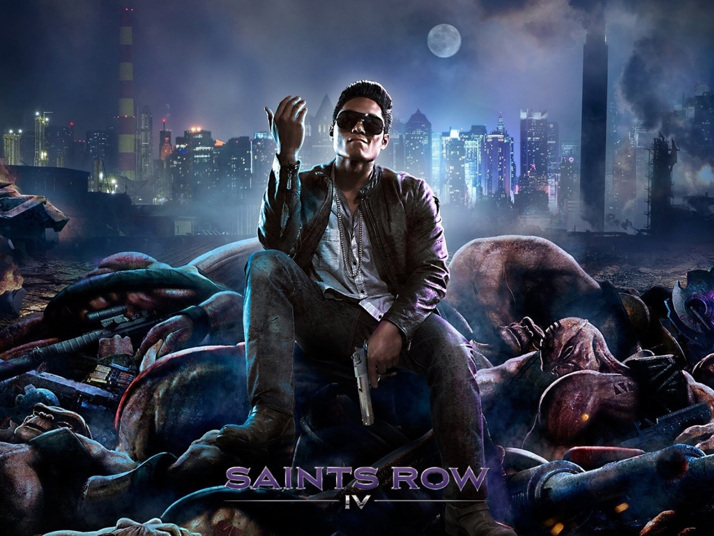 Saints Row 4 Poster for 1024 x 768 resolution