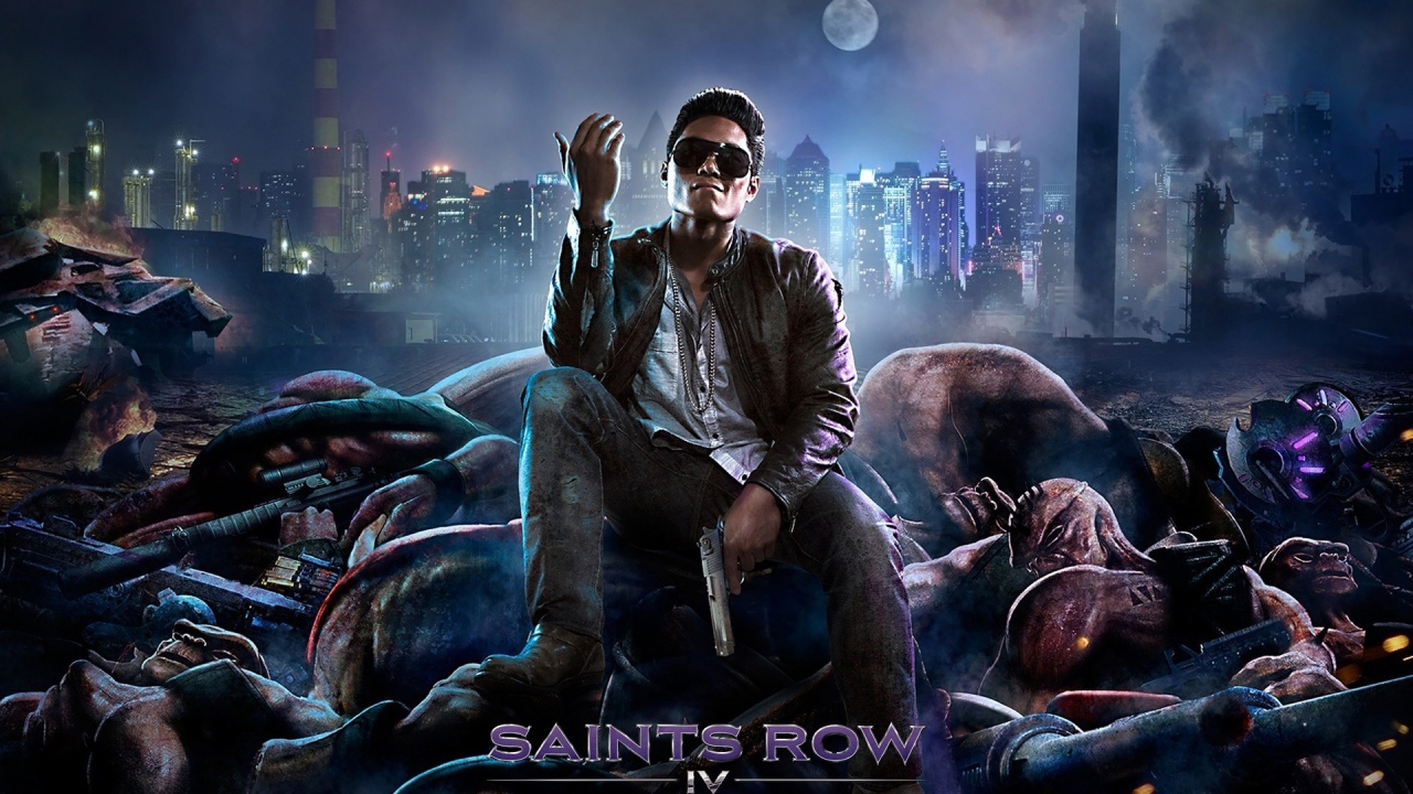 Saints Row 4 Poster for 1280 x 720 HDTV 720p resolution