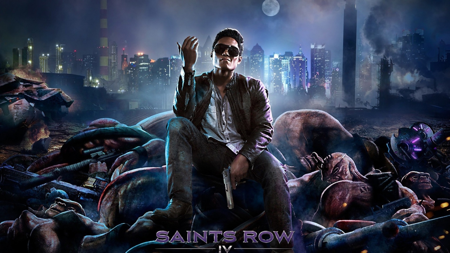 Saints Row 4 Poster for 1536 x 864 HDTV resolution