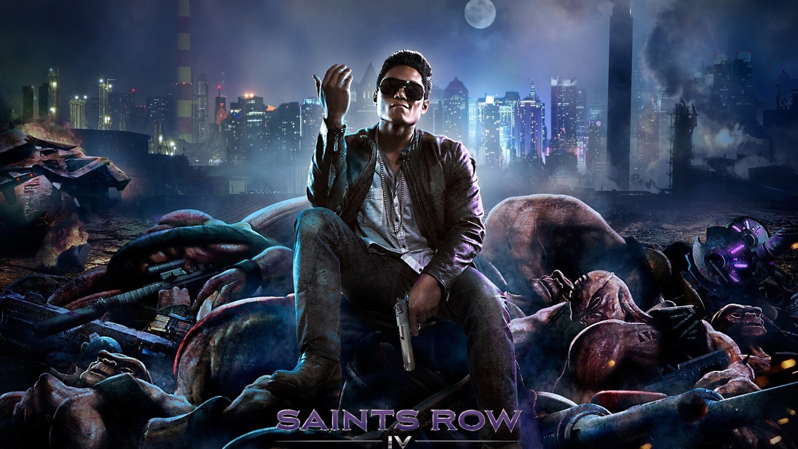 Saints Row 4 Poster for 1600 x 900 HDTV resolution