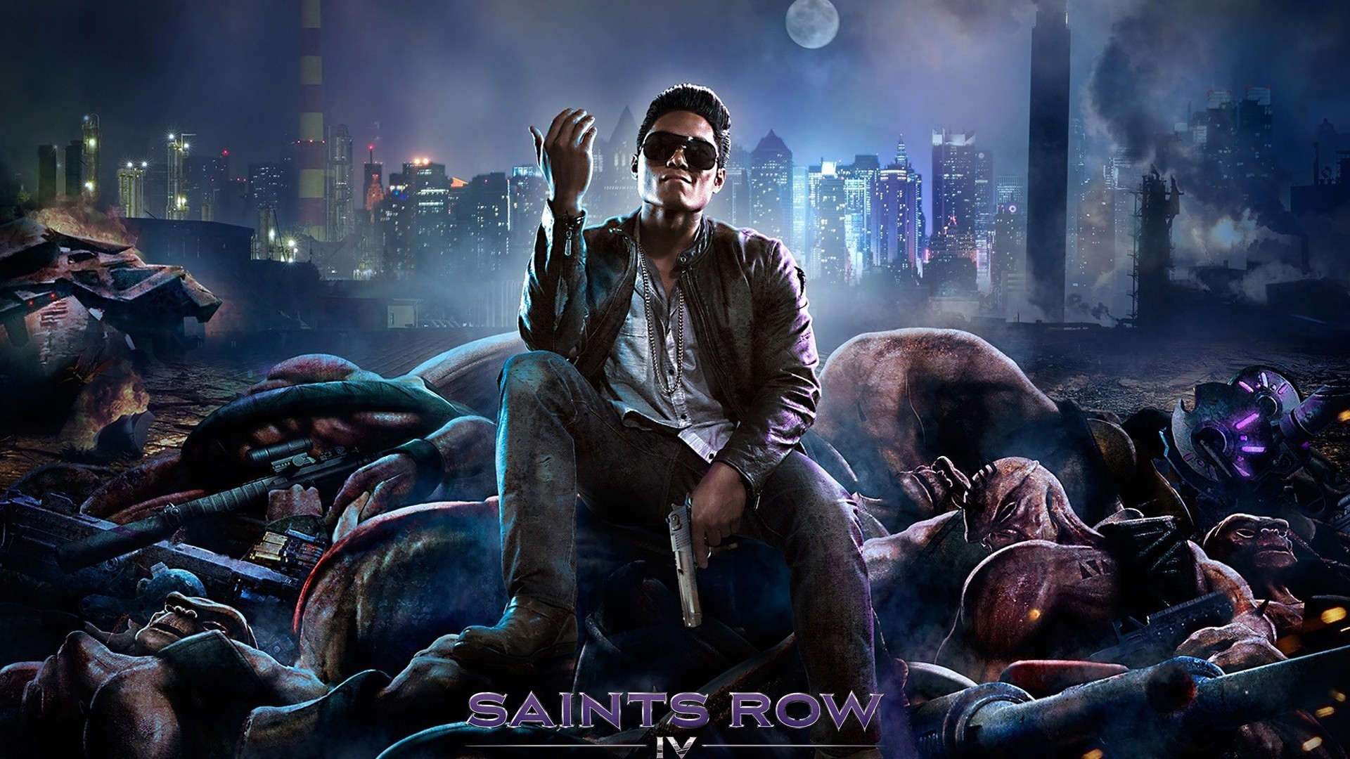 Saints Row 4 Poster for 1920 x 1080 HDTV 1080p resolution