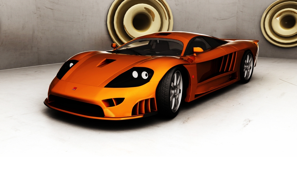 Saleen S7 Front for 1024 x 600 widescreen resolution