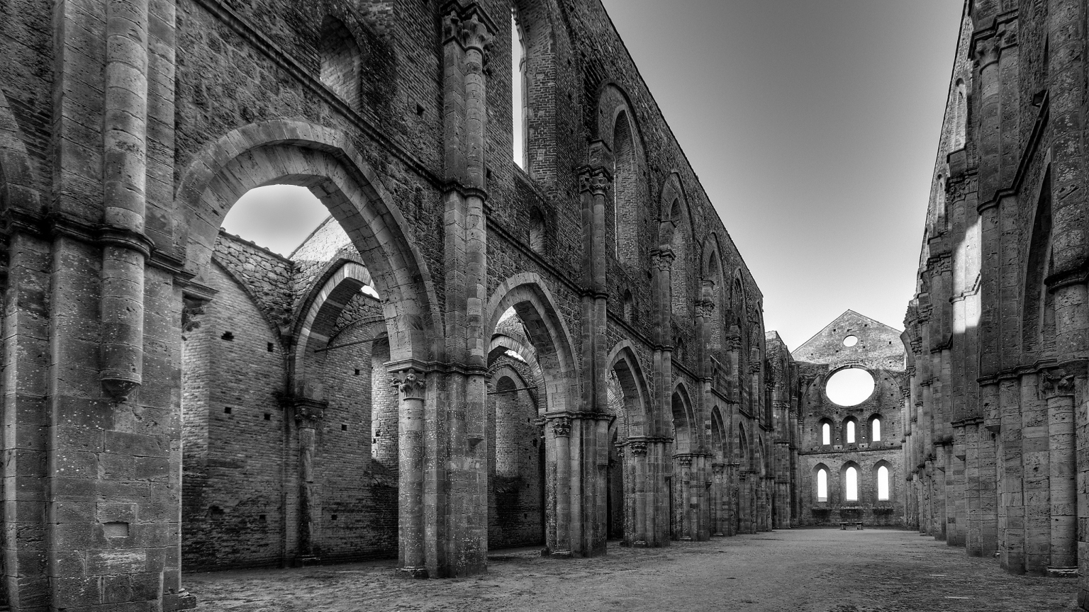 San Galgano Abbey for 1536 x 864 HDTV resolution