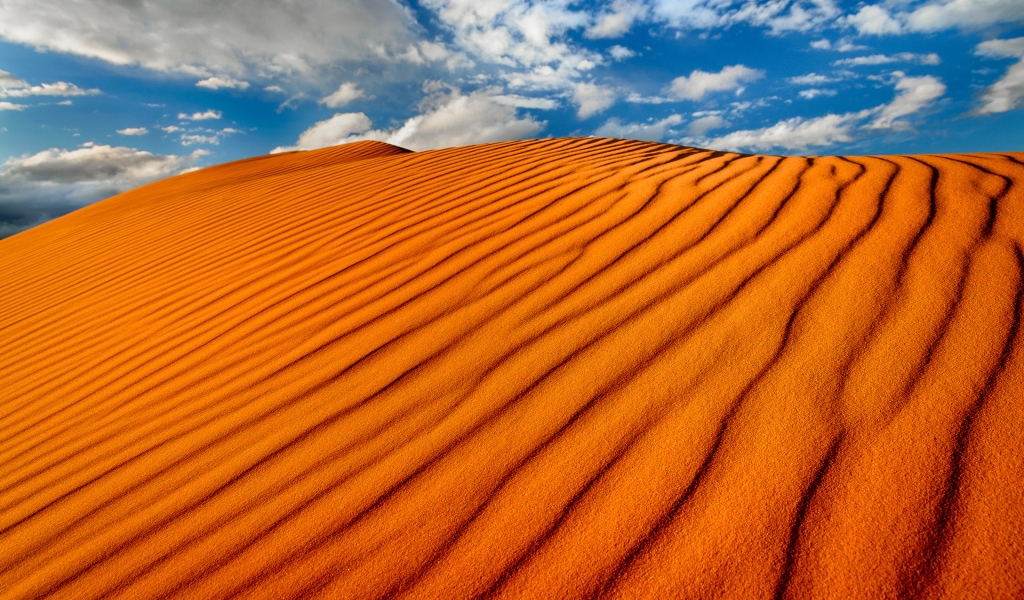 Sand Dunes for 1024 x 600 widescreen resolution