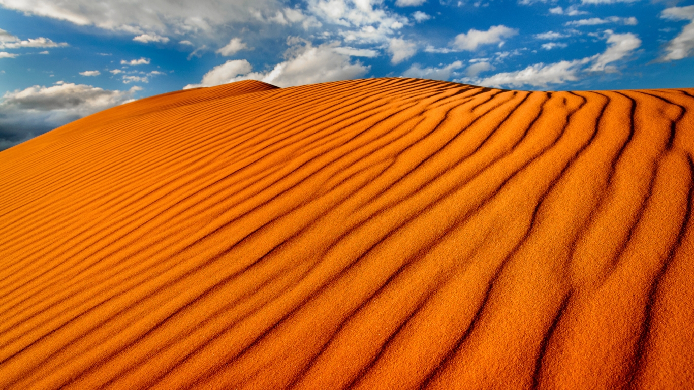 Sand Dunes for 1366 x 768 HDTV resolution