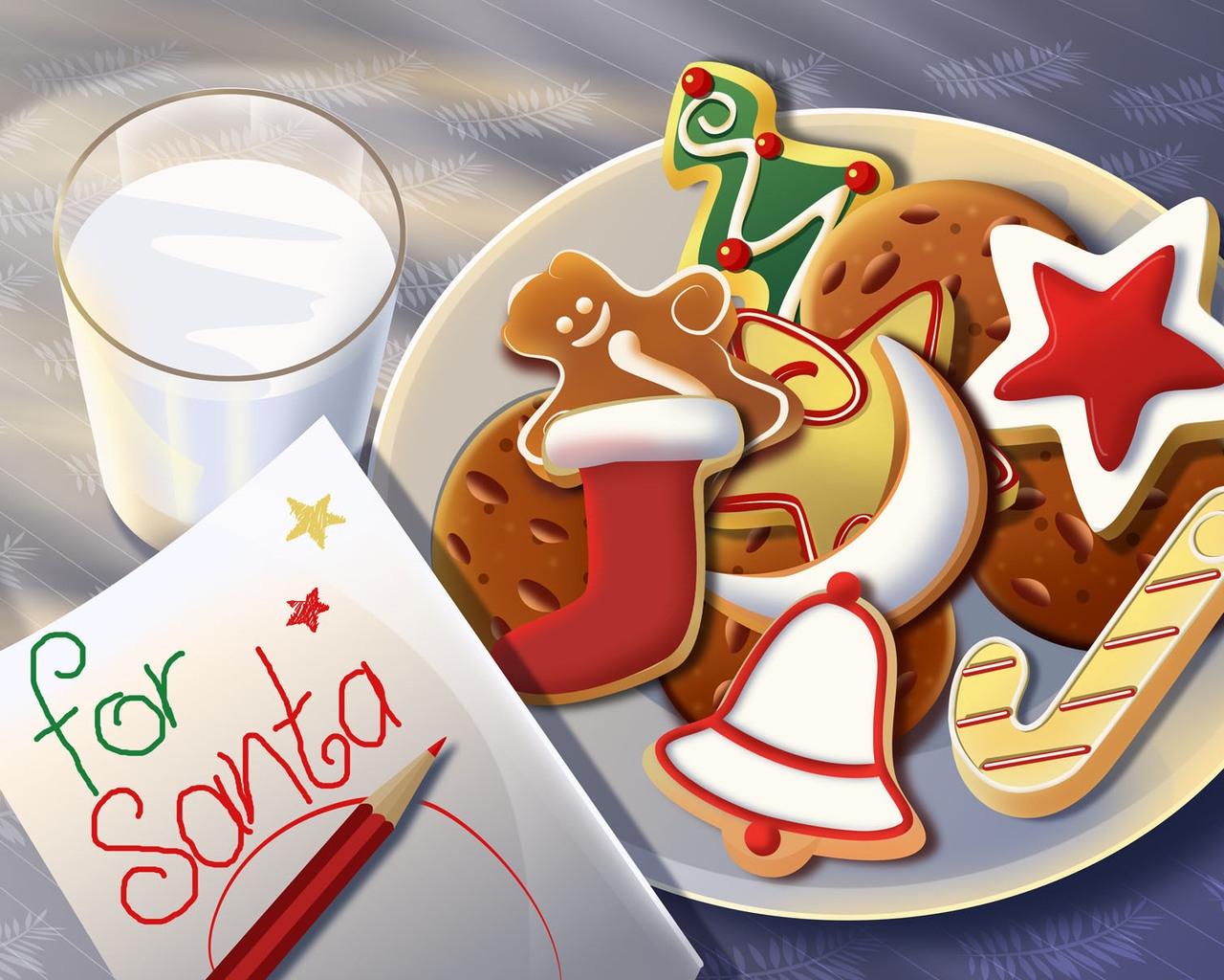 Santa Sweets for 1280 x 1024 resolution