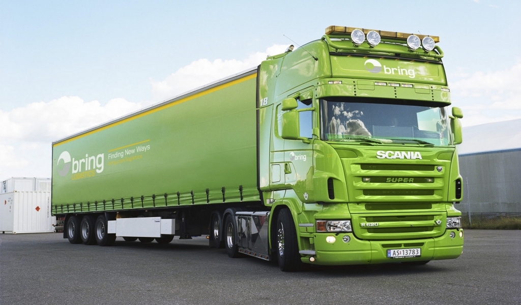 Scania R620 for 1024 x 600 widescreen resolution