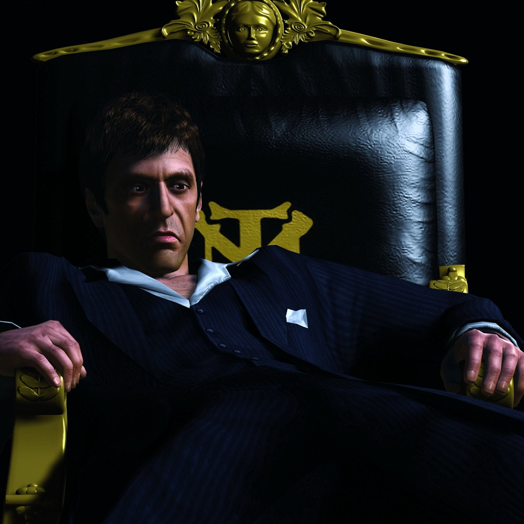 Scarface Game for 1024 x 1024 iPad resolution