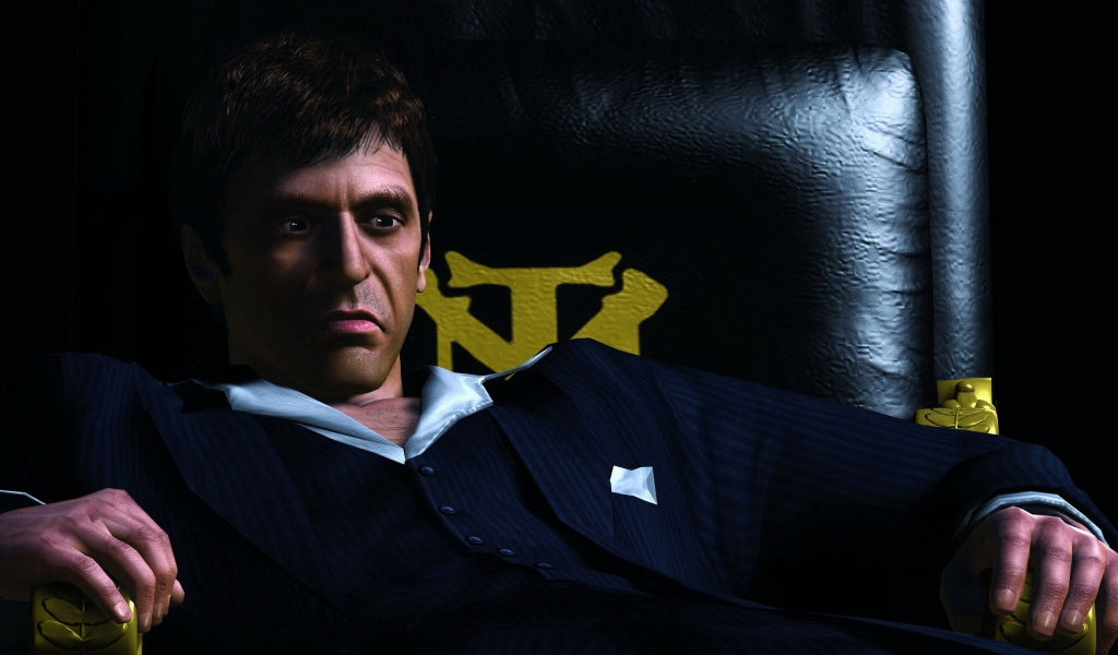 Scarface Game for 1024 x 600 widescreen resolution