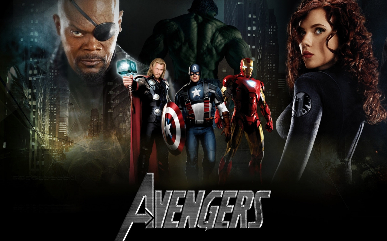 Scarlett Johansson The Avengers 2 for 1280 x 800 widescreen resolution