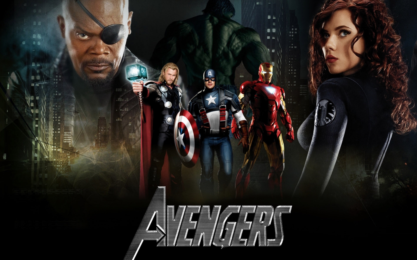 Scarlett Johansson The Avengers 2 for 1440 x 900 widescreen resolution