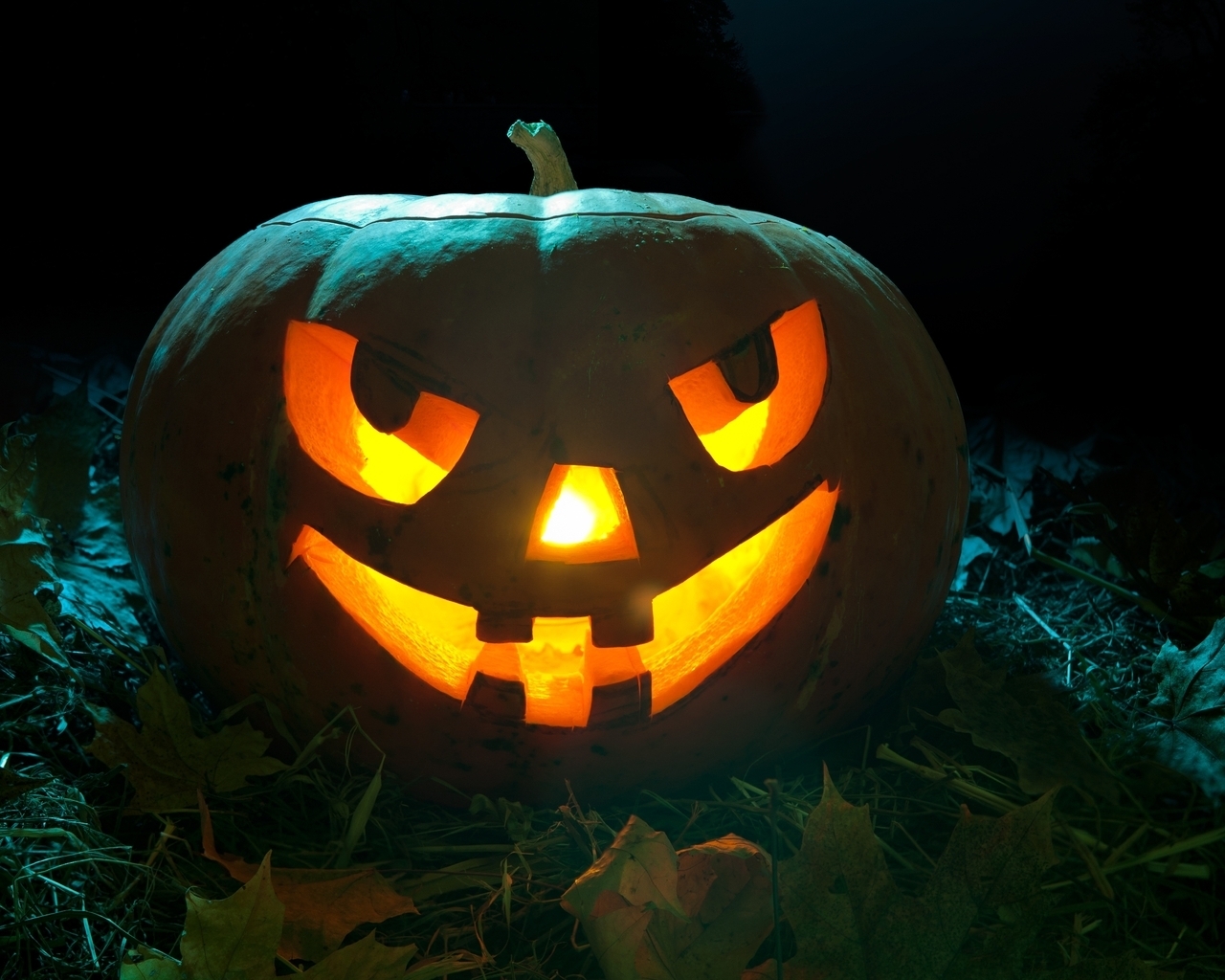 Scary Pumpkin for 1280 x 1024 resolution