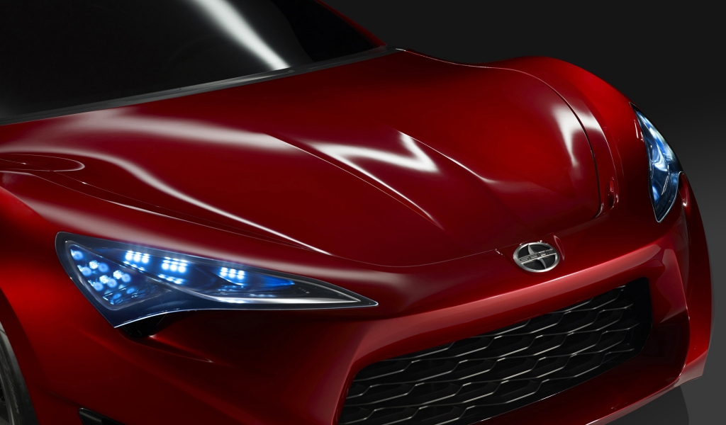 Scion FR S Concept Front for 1024 x 600 widescreen resolution