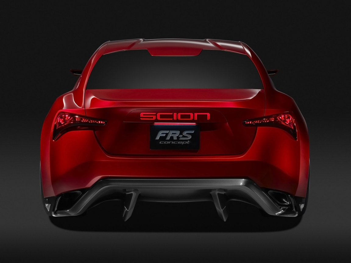 Scion FR S Concept Rear for 1152 x 864 resolution