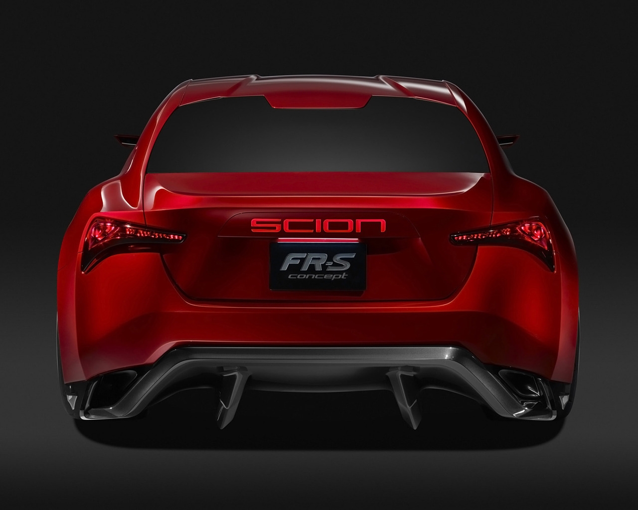 Scion FR S Concept Rear for 1280 x 1024 resolution