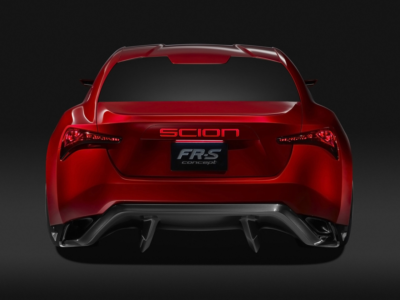 Scion FR S Concept Rear for 1280 x 960 resolution