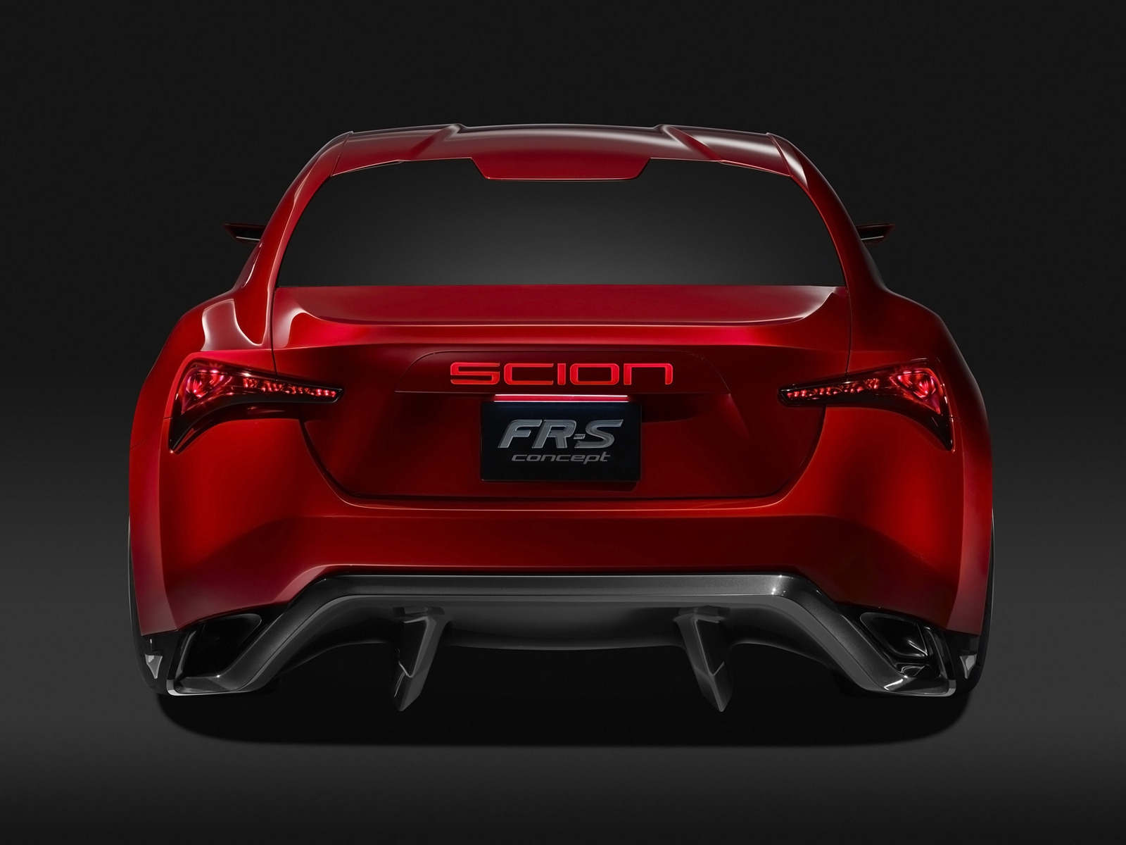 Scion FR S Concept Rear for 1600 x 1200 resolution