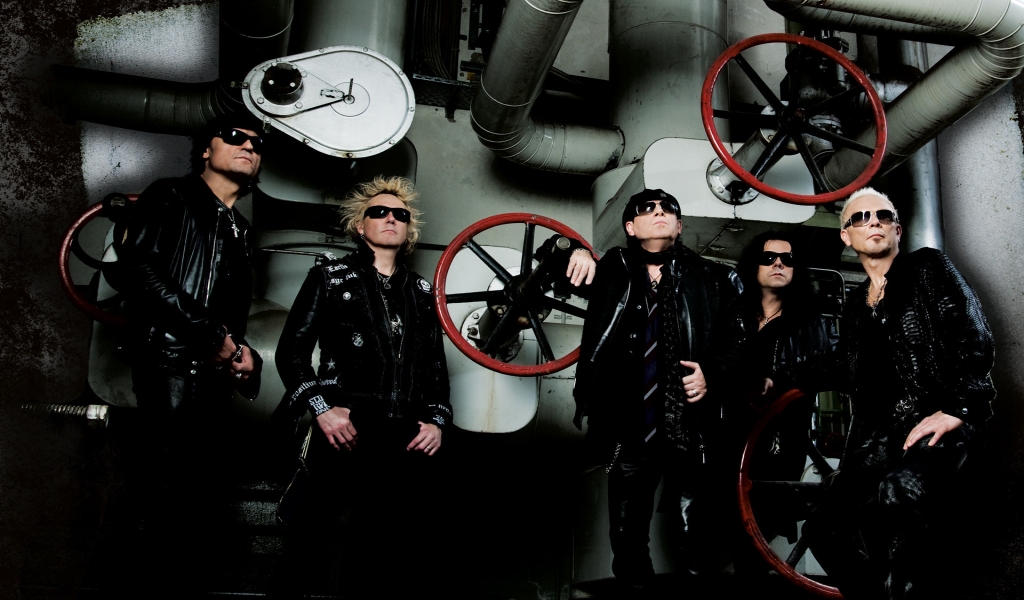 Scorpions Band for 1024 x 600 widescreen resolution