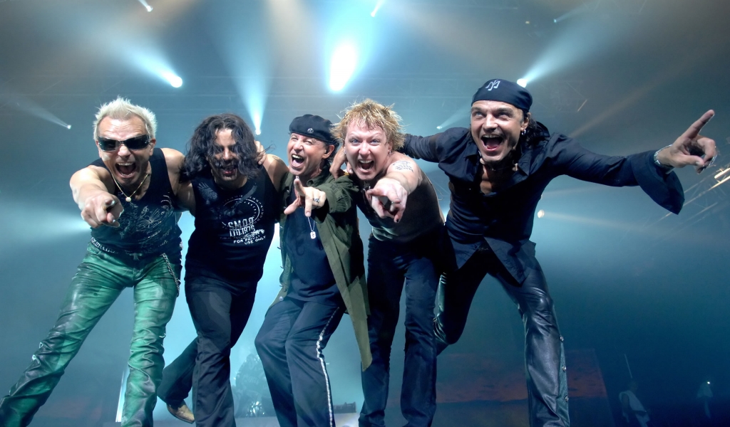 Scorpions Band Poster for 1024 x 600 widescreen resolution