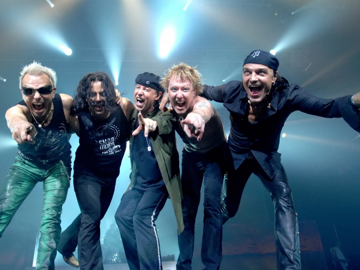 Scorpions Band Poster for 1152 x 864 resolution