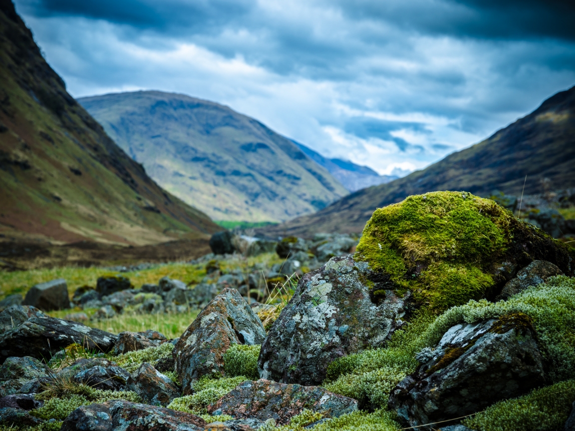 Scottish Highlands for 1152 x 864 resolution