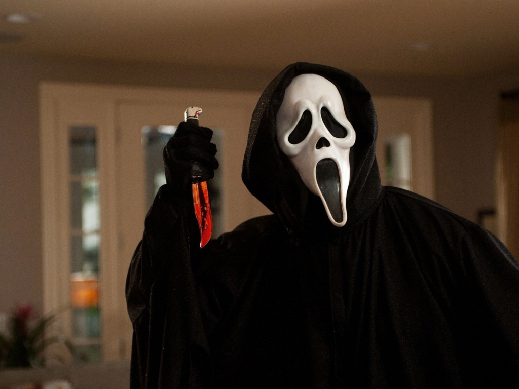 Scream Character for 1024 x 768 resolution