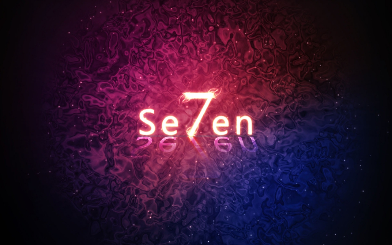 Se7en for 1280 x 800 widescreen resolution