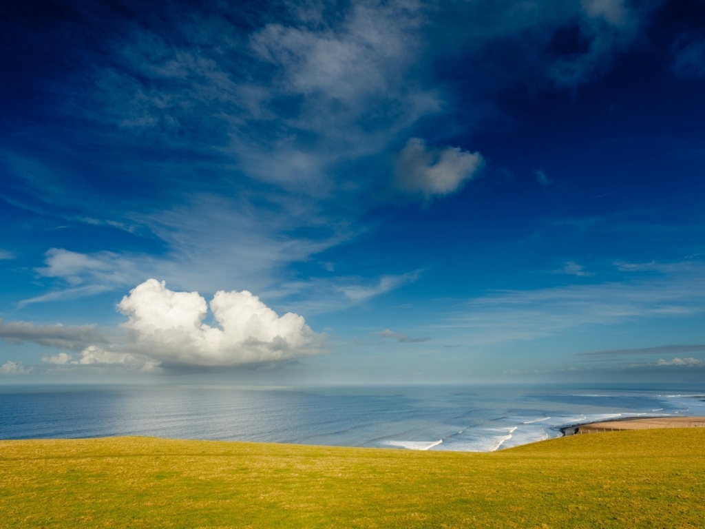 Sea Coast Landscape for 1024 x 768 resolution