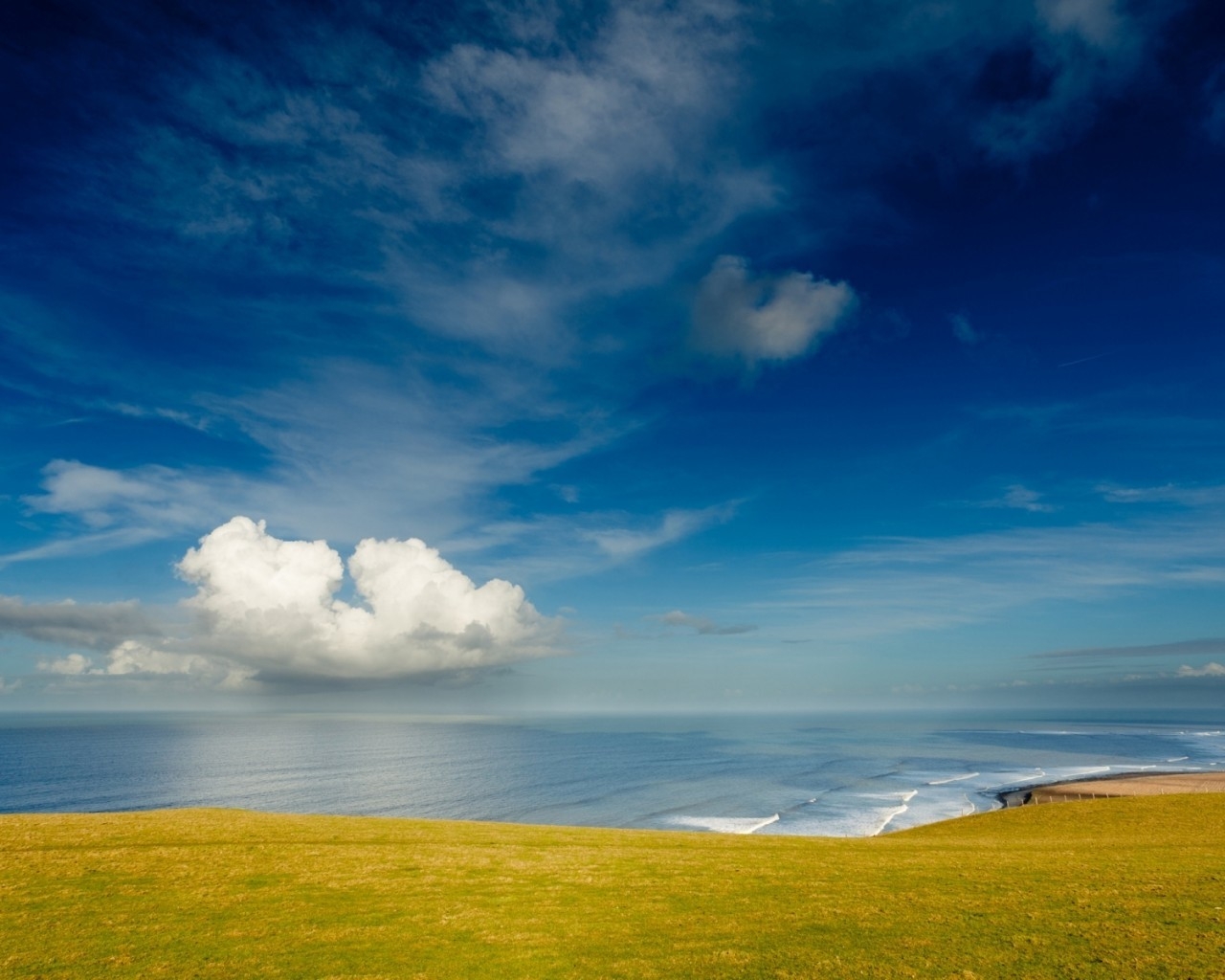Sea Coast Landscape for 1280 x 1024 resolution