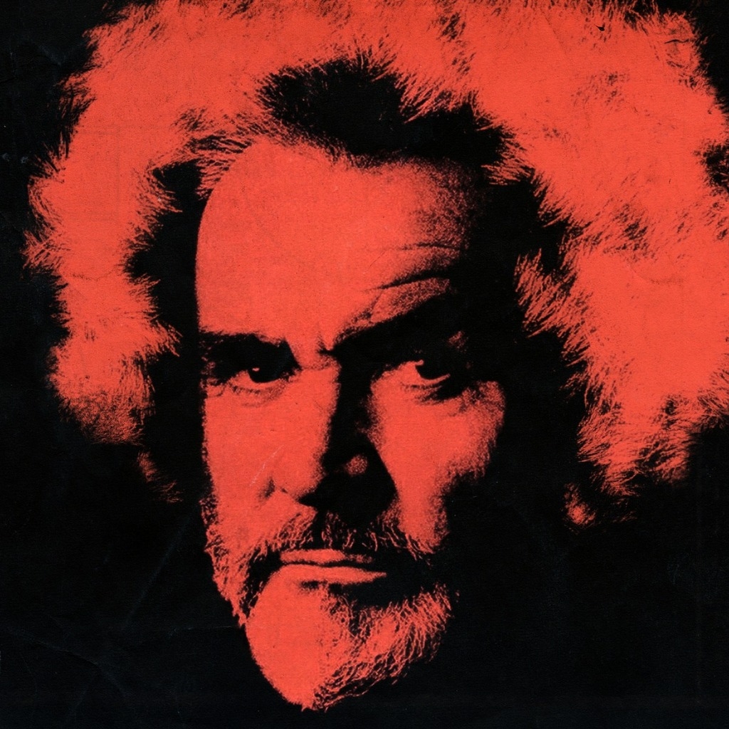 Sean Connery Afro for 1024 x 1024 iPad resolution