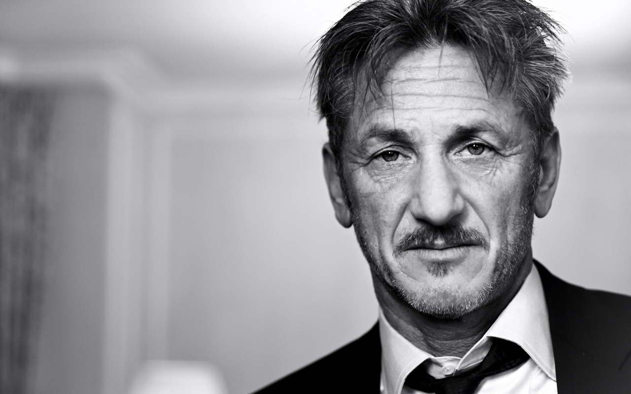 Sean Penn Portrait for 1280 x 800 widescreen resolution
