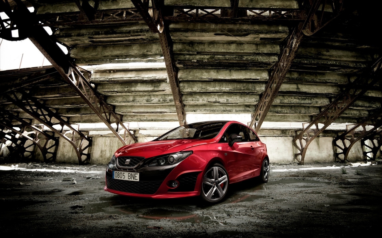 Seat Ibiza Coupe Tunning for 1280 x 800 widescreen resolution