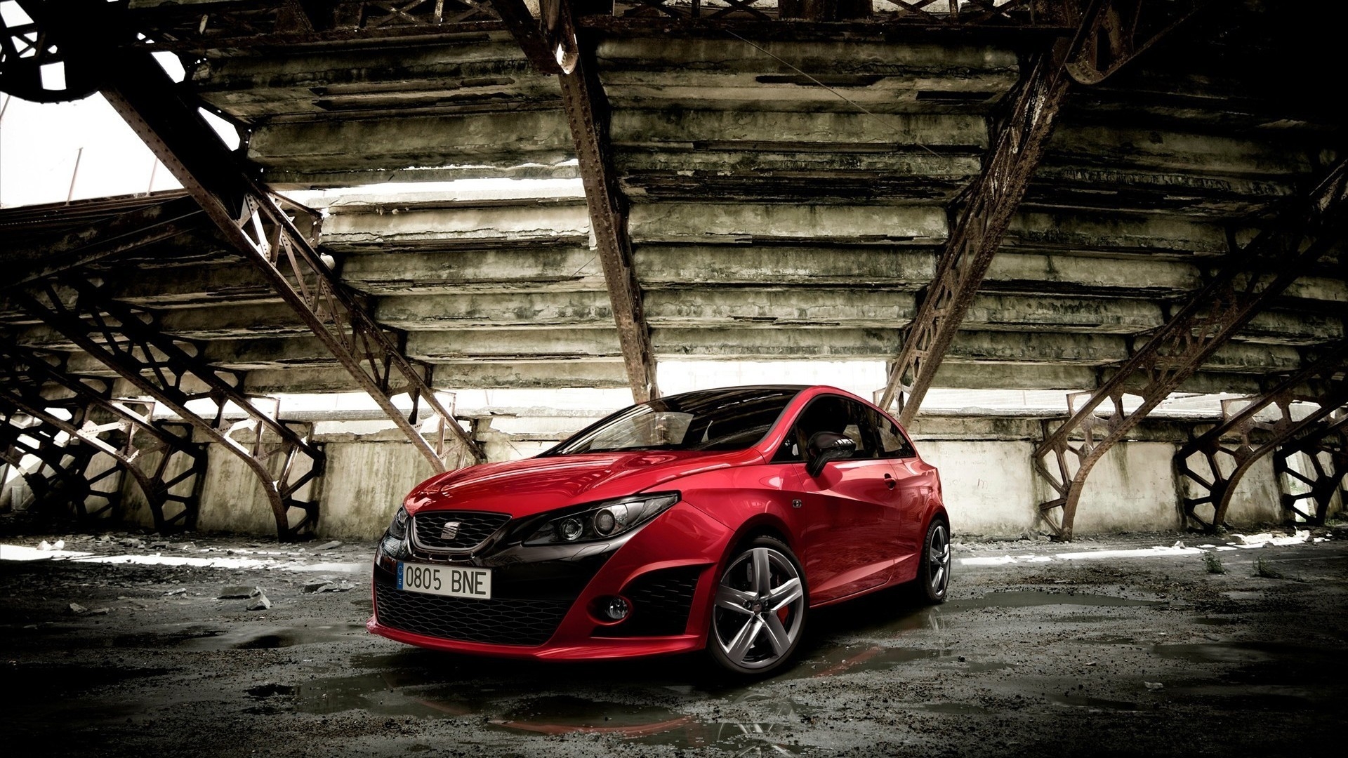 Seat Ibiza Coupe Tunning for 1920 x 1080 HDTV 1080p resolution