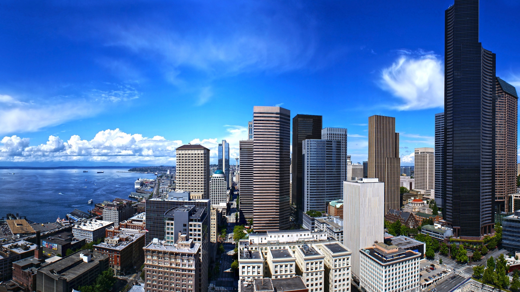 Seattle Town for 1680 x 945 HDTV resolution