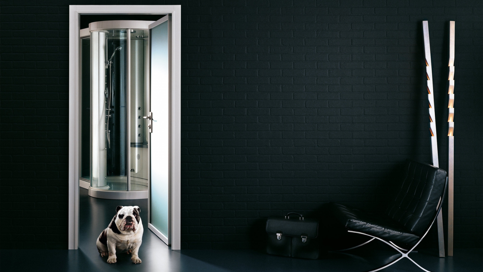 Security Guard Dog for 1600 x 900 HDTV resolution