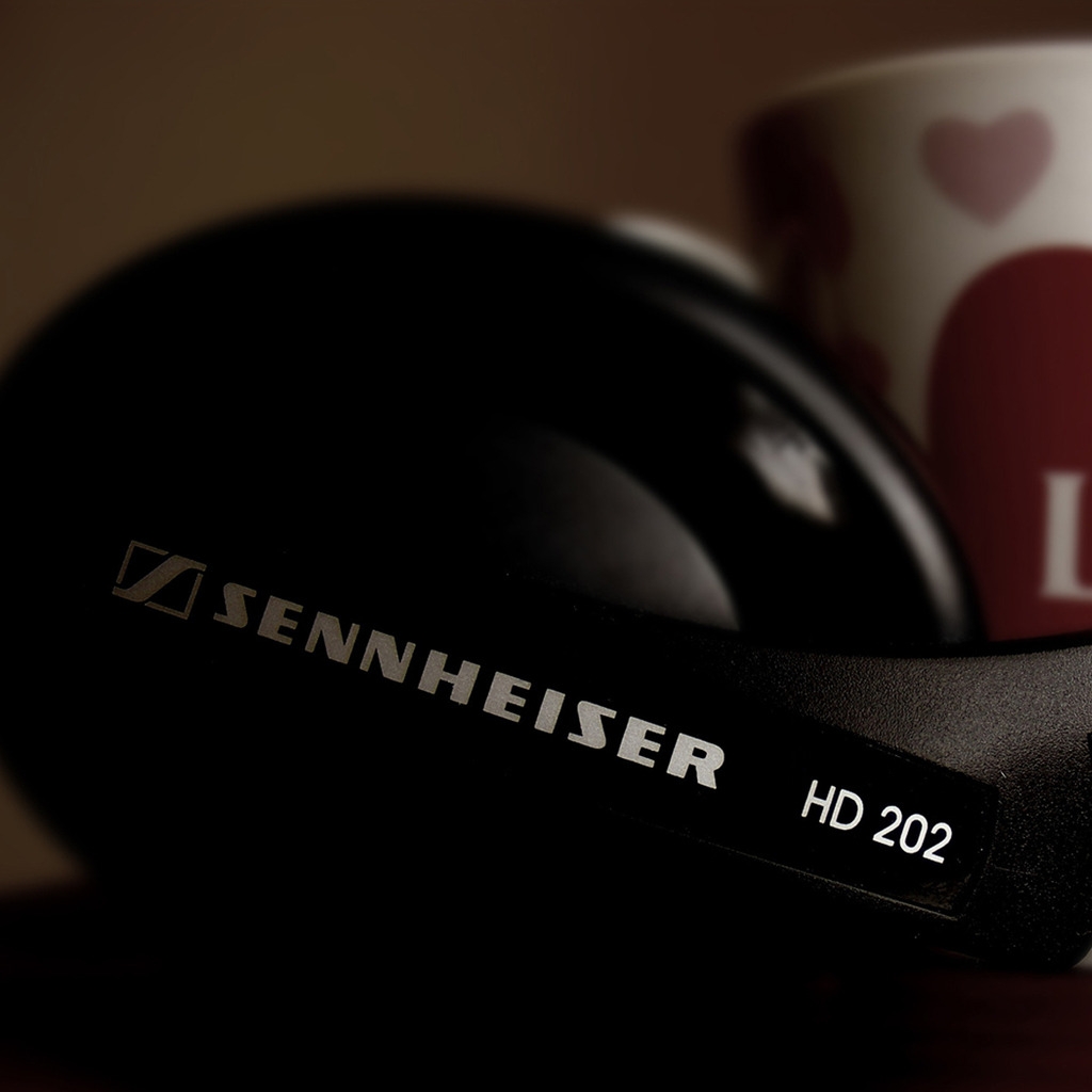 Sennheiser HD 202 for 1024 x 1024 iPad resolution