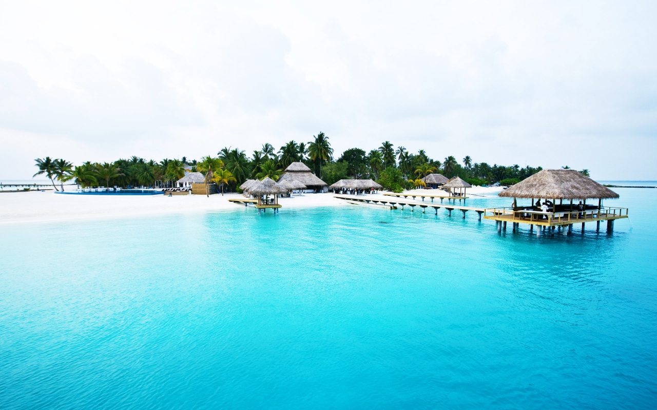 Seychelles Island for 1280 x 800 widescreen resolution