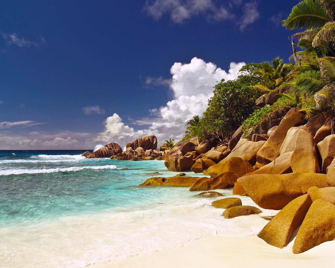 Seychelles Islands Corner for 1280 x 1024 resolution