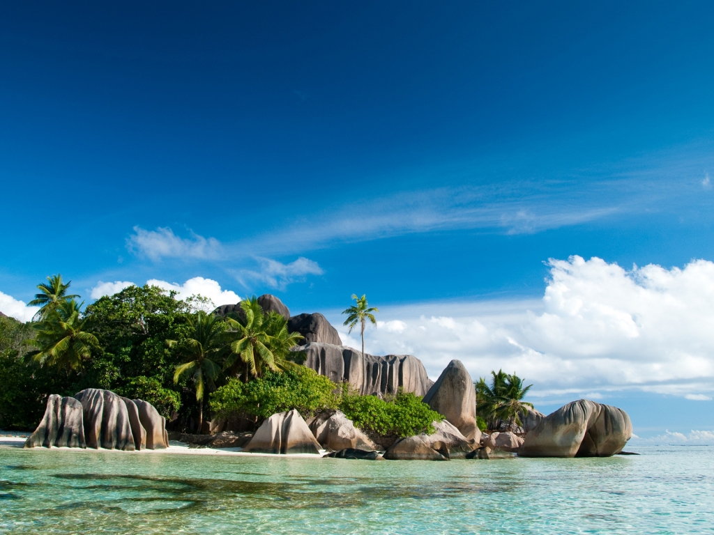 Seychelles Islands Landscape for 1024 x 768 resolution