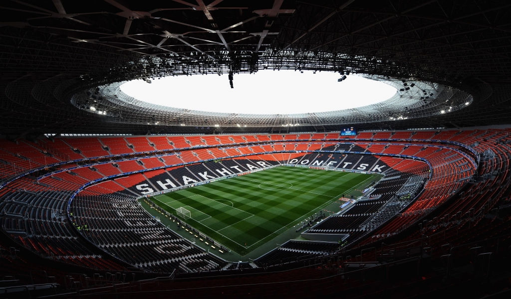 Shakhtar Donetsk Stadium for 1024 x 600 widescreen resolution
