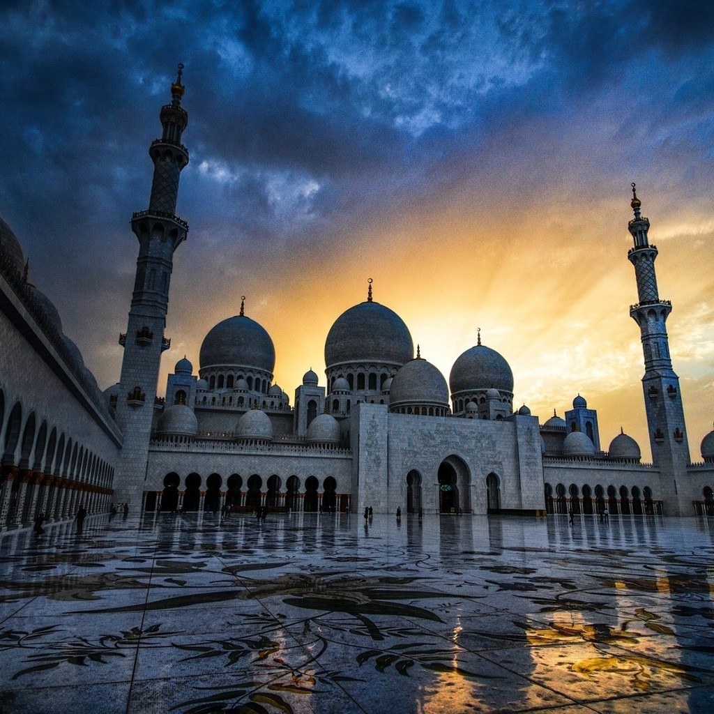 Sheikh Zayed Grand Mosque for 1024 x 1024 iPad resolution
