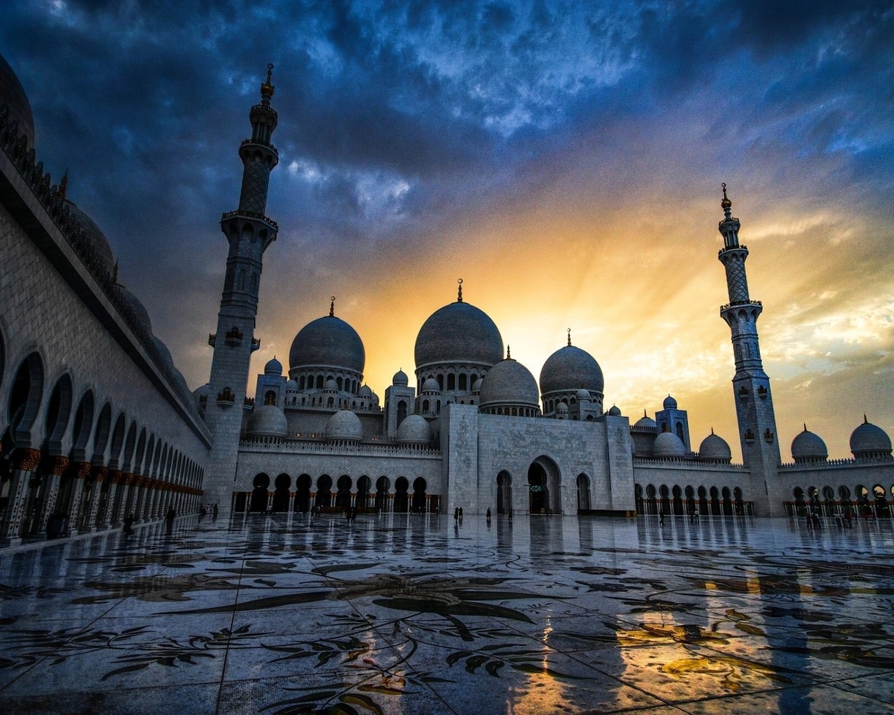 Sheikh Zayed Grand Mosque for 1280 x 1024 resolution