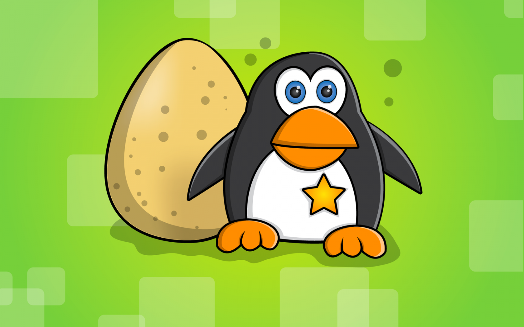 Sheriff Penguin for 1680 x 1050 widescreen resolution